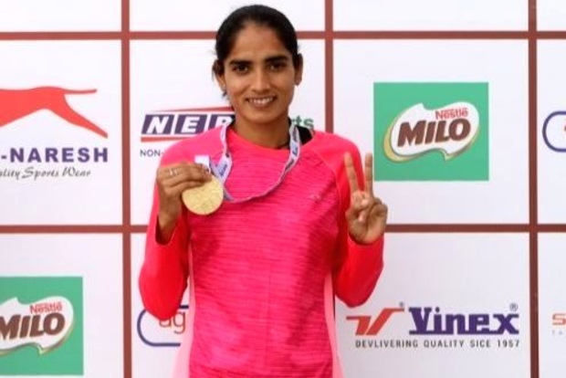 Savita elated on winning maiden senior womens 10,000m gold Savita elated on winning maiden senior womens 10,000m gold