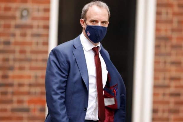 Britains Raab says EU threat of COVID-19 vaccine export ban breaks assurances