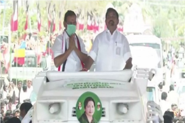 Tamil Nadu Polls: E Palaniswami Carries Out Campaign Rallies In Nagapattinam