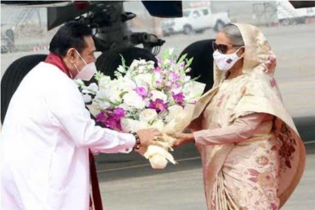 Lankan PM Rajapaksa In Dhaka For Golden Jubilee Celebrations Of Bangladesh’s Independence