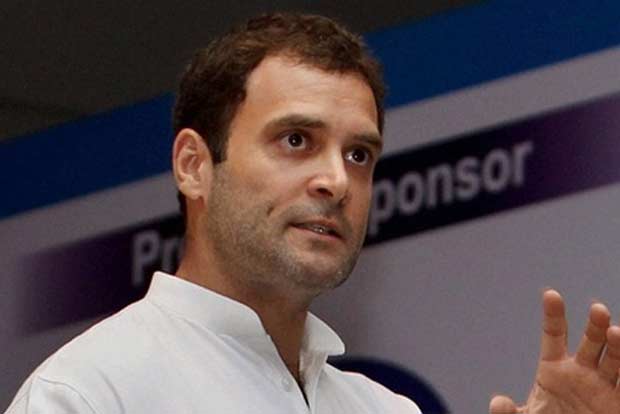Rahul releases Cong Assam poll manifesto, attacks RSS and BJP