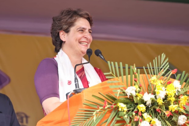 BJP quiet over China building dam on Brahmaputra river: Priyanka