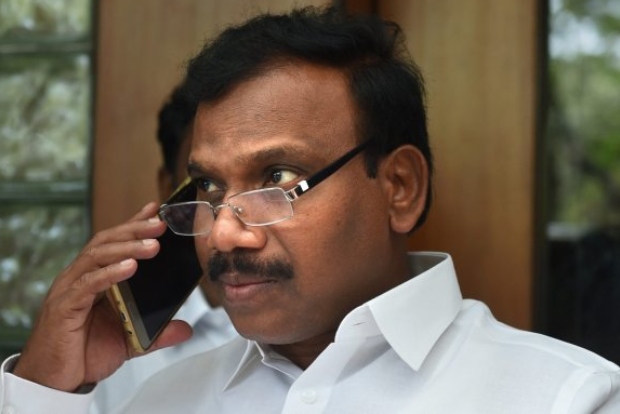 DMK MP A Raja booked for alleged vulgar comments against TN CM DMK MP A Raja booked for alleged vulgar comments against TN CM