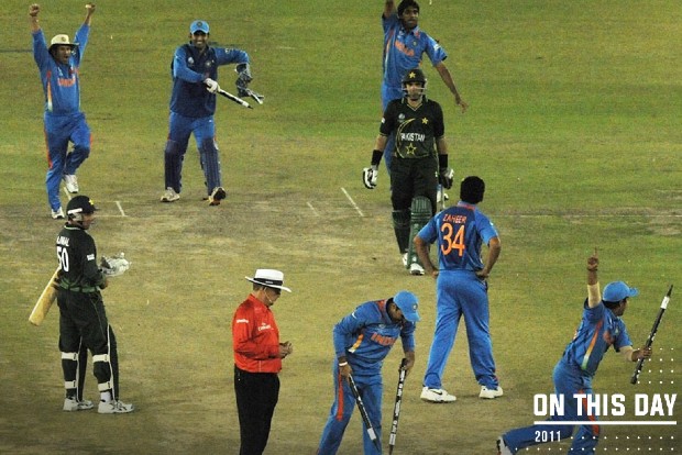 On this day: India defeated Pakistan to enter finals of 2011 WC