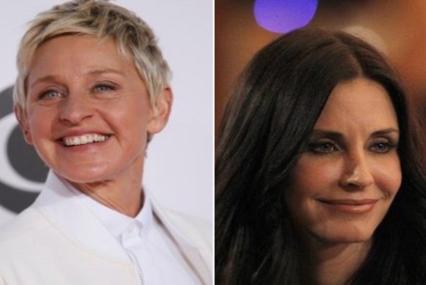 Ellen DeGeneres moves into Courteney Coxs home