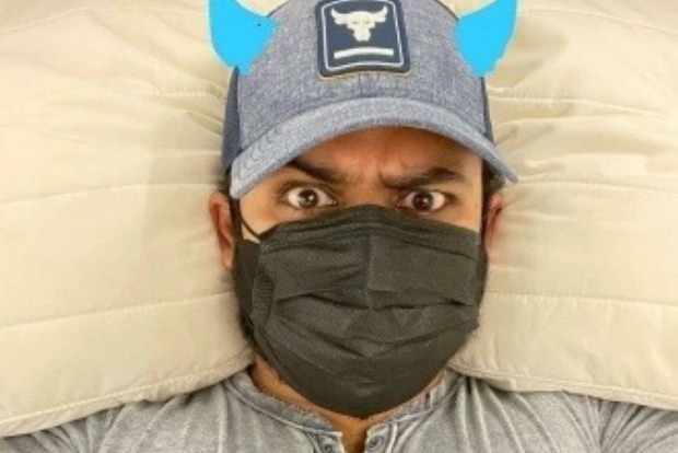 Sai Dharam Tej: Mask on