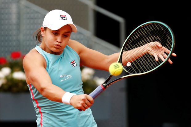 Tennis-Sabalenka downs world number one Barty to claim Madrid crown