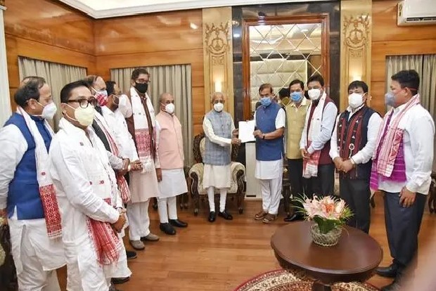 Assam Governor accepts Himanta Biswa Sarmas claim for chief ministership