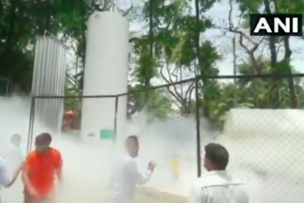 Oxygen tanker leaks near Goa hospital, one injured