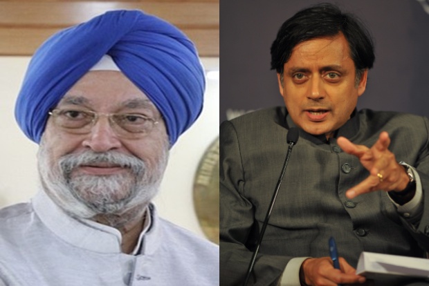 Puri, Tharoor in war of words over vaccine policy Puri, Tharoor in war of words over vaccine policy