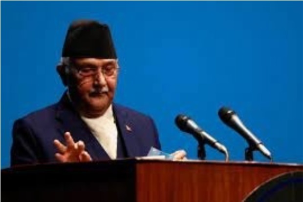 K P Sharma Oli sworn in as Nepal Prime Minister