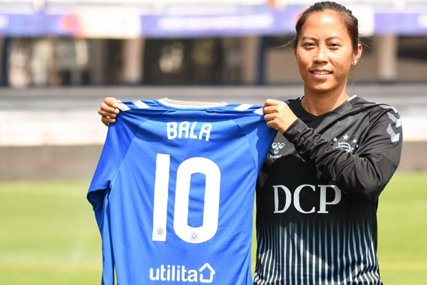 Indias Bala Devi hopes for contract extension with Rangers Indias Bala Devi hopes for contract extension with Rangers