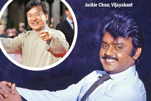 Closed Circuit: Captain Vijayakant is a huge fan of Jackie Chan