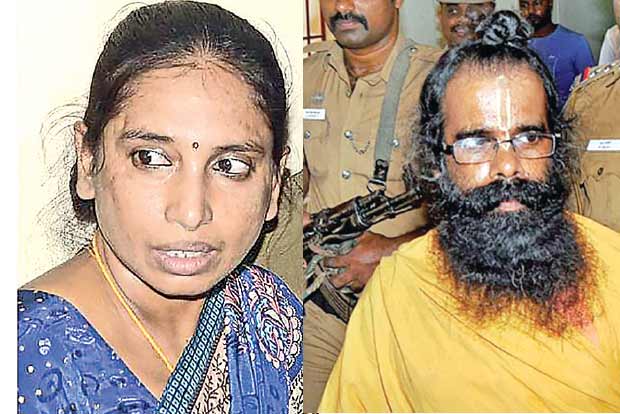 Vellore police reject parole request of Nalini, Murugan Vellore police reject parole request of Nalini, Murugan
