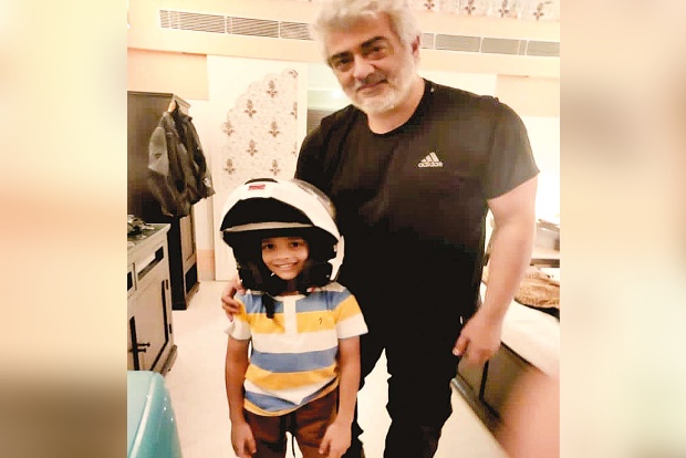 Ajith-Aadvik pic goes viral, Kutty Thala trends on social media