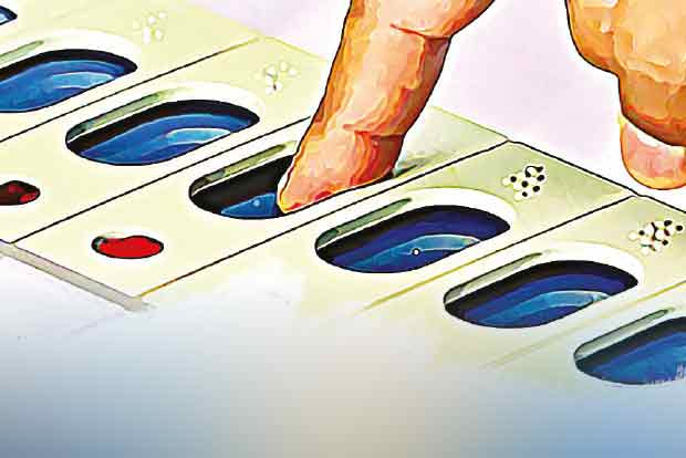 Chennai voters go down marginally to 40.54L
