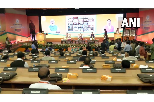 BJP national executive meet begins in Delhi BJP national executive meet begins in Delhi