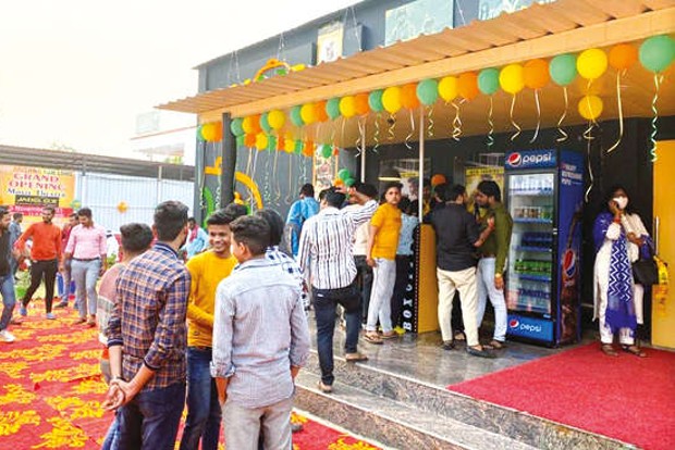 A filmy spectacle in small-town India