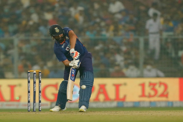 Rohit half-century, lower order flourish takes India to 184/7