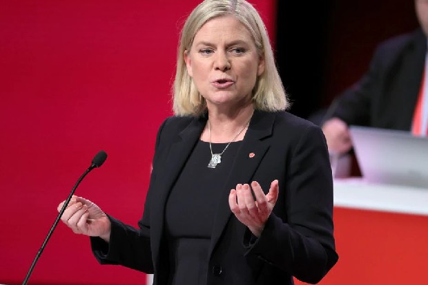 Sweden elects 1st female PM