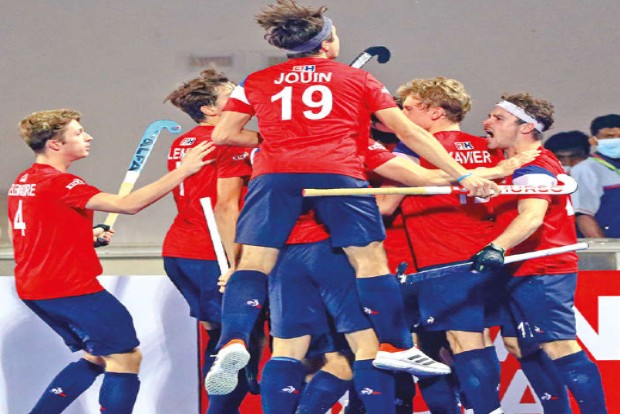 France stuns India in its opener