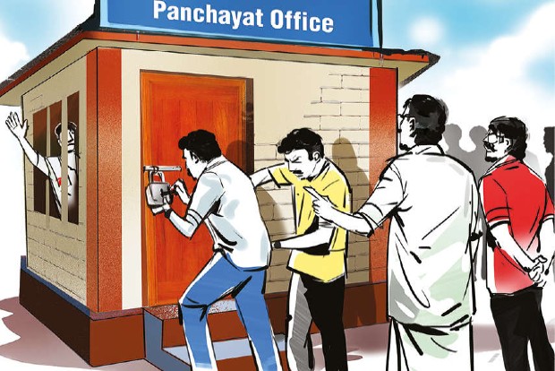 Locals lock civic reps in office over inundation in Tiruvannamalai