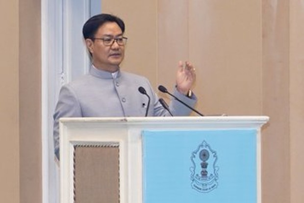 Need to ponder, why it is difficult to implement law passed by Parliament: Rijiju