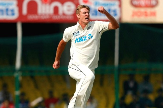 INDvNZ: He just continues to do the job, says Doull on Jamieson reaching 50 Test wickets