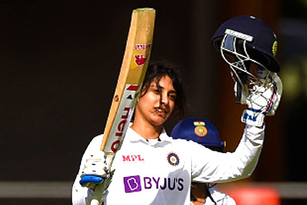Magnificent Mandhana falls after maiden Test ton, India 231/3 against Australia