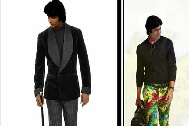 Amitabh Bachchan posts throwback pics from his modelling days