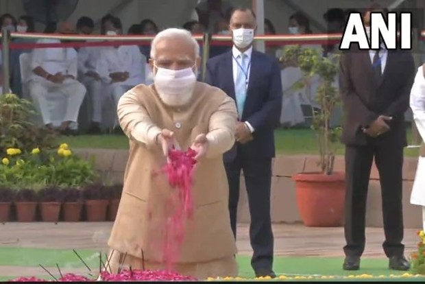 PM Modi pays tributes to Gandhi, Shastri on their birth anniversaries