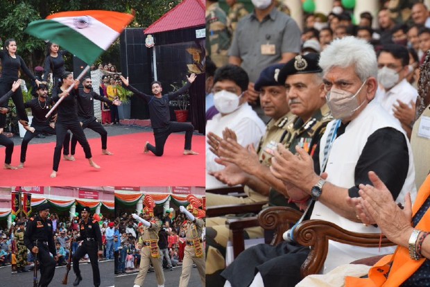 Jammu and Kashmir Lieutenant Governor inaugurates Retreat Ceremony on international border in Jammu