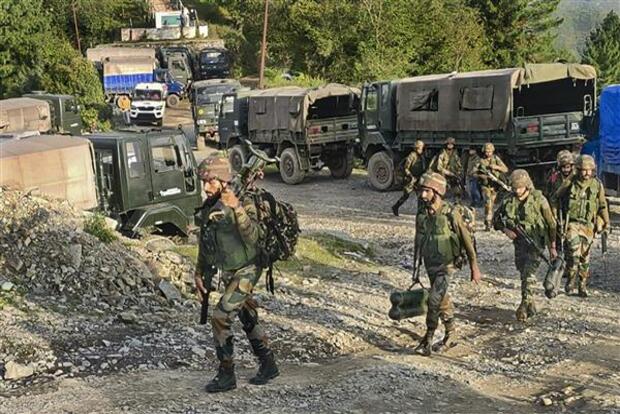 Five soldiers killed in a fierce gunfight with terrorists in J-Ks Poonch Five soldiers killed in a fierce gunfight with terrorists in J-Ks Poonch