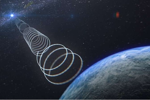 Strange radio waves from galactic centre indicate hidden planet