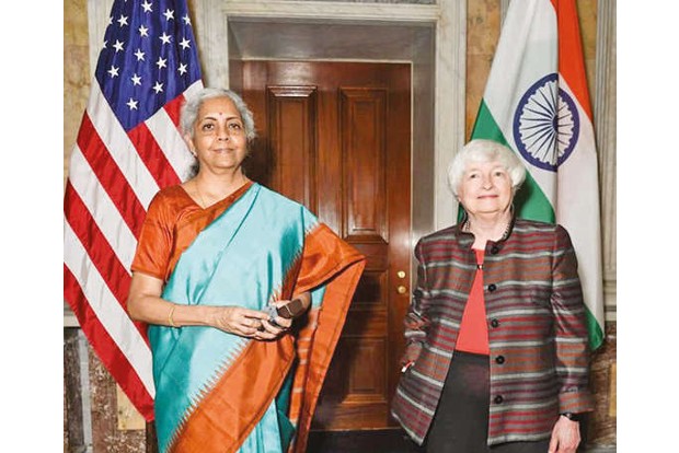 Sitharaman, Yellen discuss fight against money laundering, terror funding