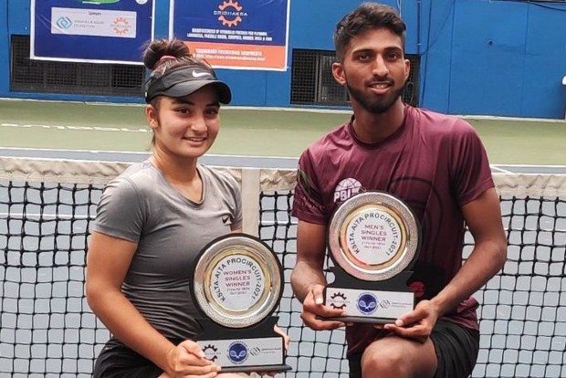 Rishi, Vanshita clinch titles at KSLTA-AITA Pro Circuit 2021