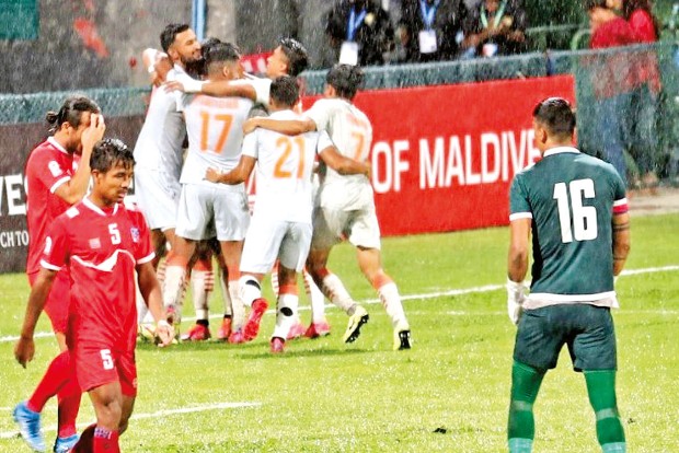 India defeats Nepal to win SAFF Championship