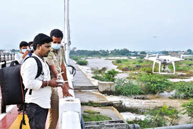 Drones to be deployed to watch flow in 3 Vellore rivers