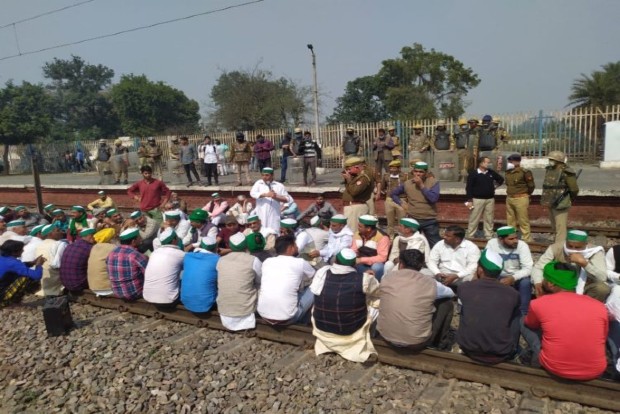 UP on alert for farmers rail roko protest UP on alert for farmers rail roko protest