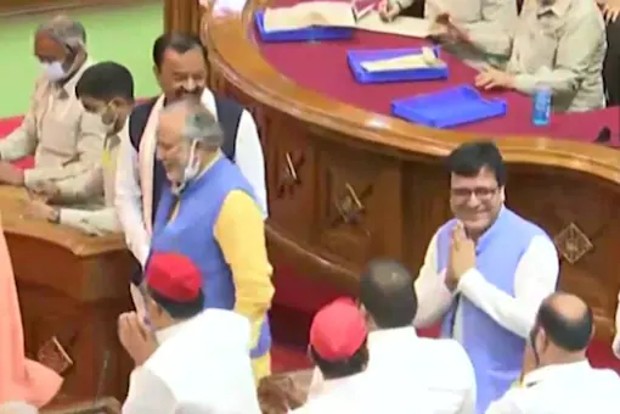 Samajwadi Party rebel Nitin Agarwal elected Deputy Speaker of UP Assembly