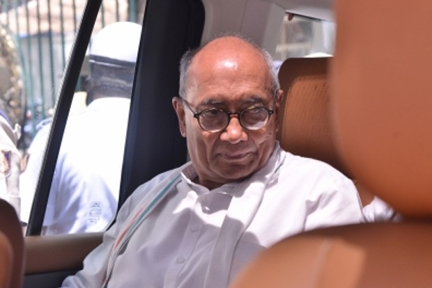 Digvijaya missing from Congress campaign in MP, party says will appear soon Digvijaya missing from Congress campaign in MP, party says will appear soon