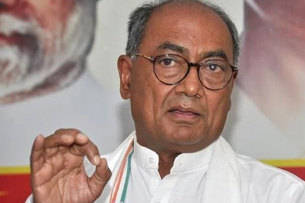 Digvijaya accuses MP govt of giving farmers low quality seeds Digvijaya accuses MP govt of giving farmers low quality seeds