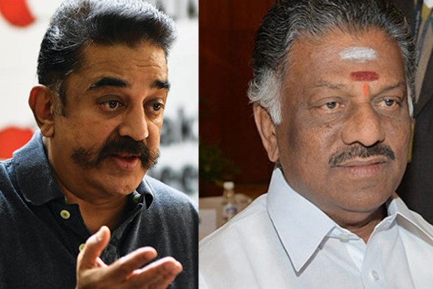 OPS, Kamal Haasan seek better maintenance of Amma canteens OPS, Kamal Haasan seek better maintenance of Amma canteens