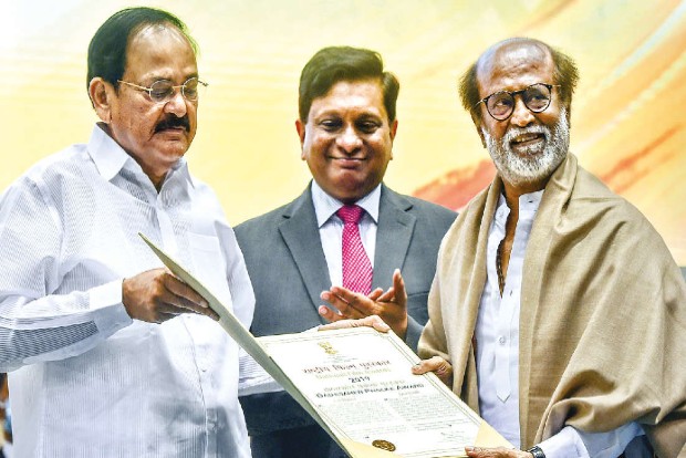 Rajini bags Dadasaheb Phalke award, owes it to mentor KB