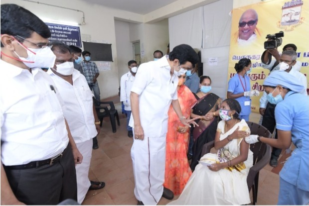 Seventh mega vaccination drive on Saturday, 50,000 centres set up in Tamil Nadu