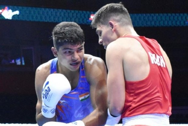 Nishant Dev makes impressive debut at Mens World Boxing