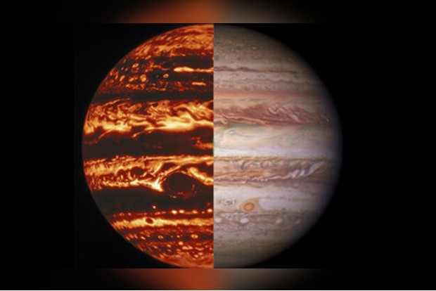 NASAs Juno probe finds depth of Jupiters Great Red Spot