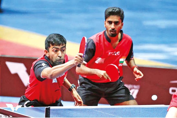 WTT Contender: Sathiyan-Harmeet pair in final