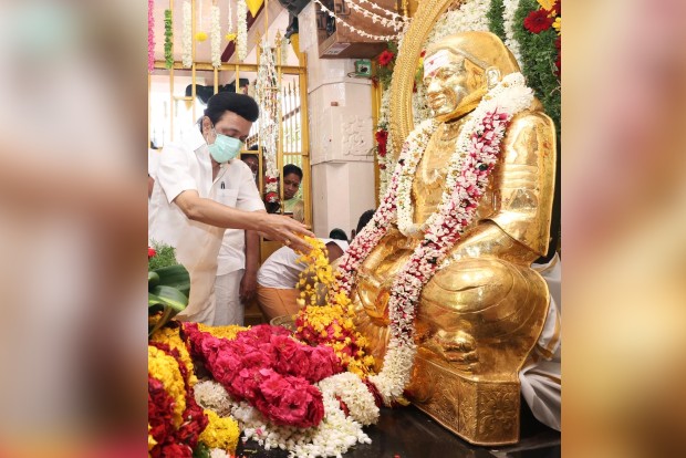 Stalin, leaders pay tributes to Pasumpon Muthuramalinga Thevar Stalin, leaders pay tributes to Pasumpon Muthuramalinga Thevar