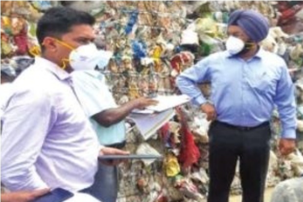 Corporation Commissioner inspects waste processing facilities Corporation Commissioner inspects waste processing facilities